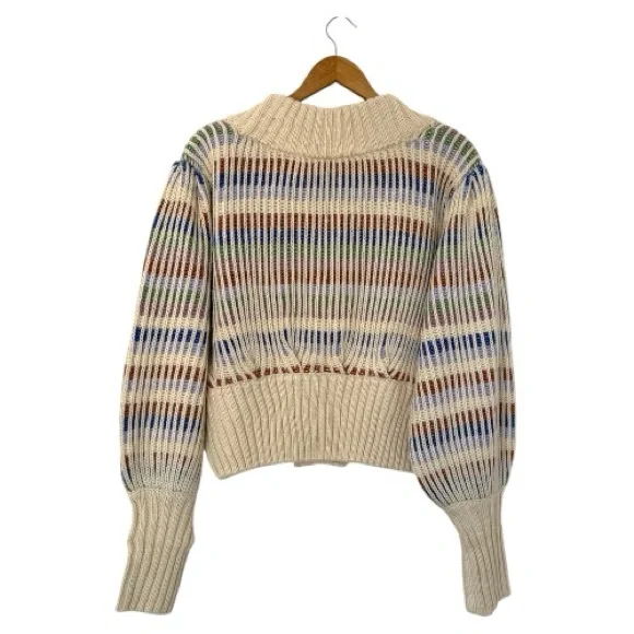 FARM Rio Bold Stitch Knit Cardigan, Size M, NWT - Picture 8 of 15